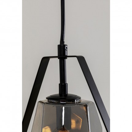 Hanglamp Diamond Fever zwart 17cm Kare Design