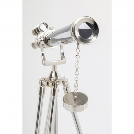 Deco telescope silver 125cm Kare Design