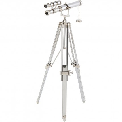 Decoratie telescoop zilver 125cm Kare Design