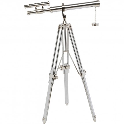 Deco telescope silver 125cm Kare Design