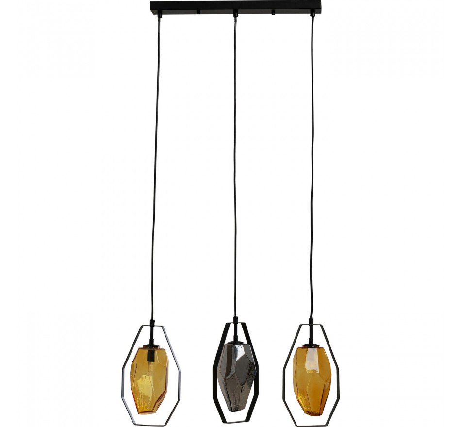 Pendant Lamp Diamond Fever 67cm black Kare Design
