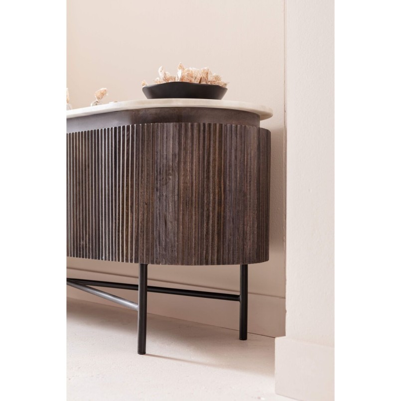 Retro wooden TV cabinet - Glenn - Kare Design