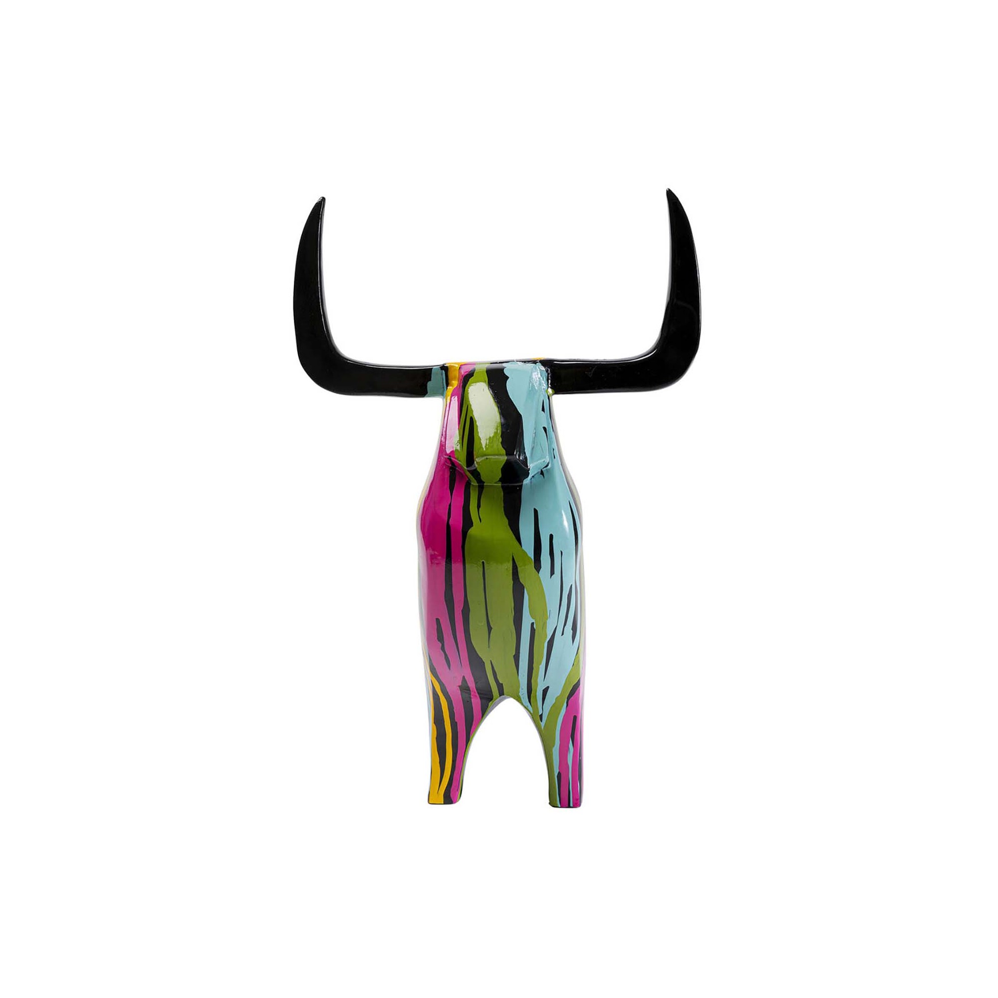 Deco black bull paint drips Kare Design