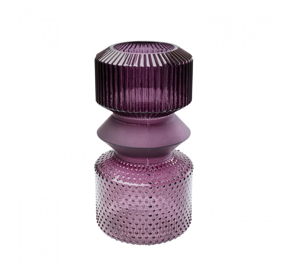 Vase Marvelous Duo violet 36cm Kare Design