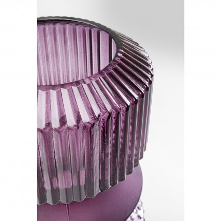 Vase Marvelous Duo purple 36cm Kare Design