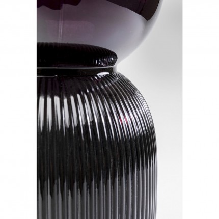 Vase Marvelous Duo grey purple 40cm Kare Design