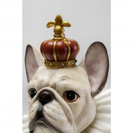 Woonaccessoires bulldog wit koning Kare Design