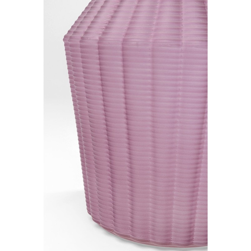Vase Barfly fuchsia mat 28cm