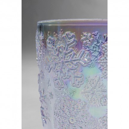 Waterglazen Ice Flowers paars (6/set) Kare Design