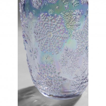 Water Glass Ice Flowers purple (6/set) Kare Design