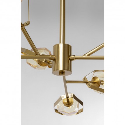 Pendant Lamp Diamond Fever gold Ø106cm Kare Design