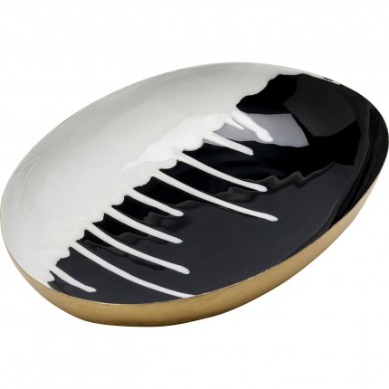 Bowl Macchie black and white Kare Design
