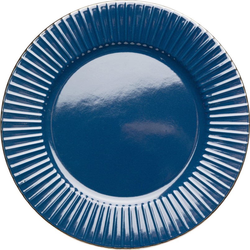 Assiette Muse bleu Ø27cm