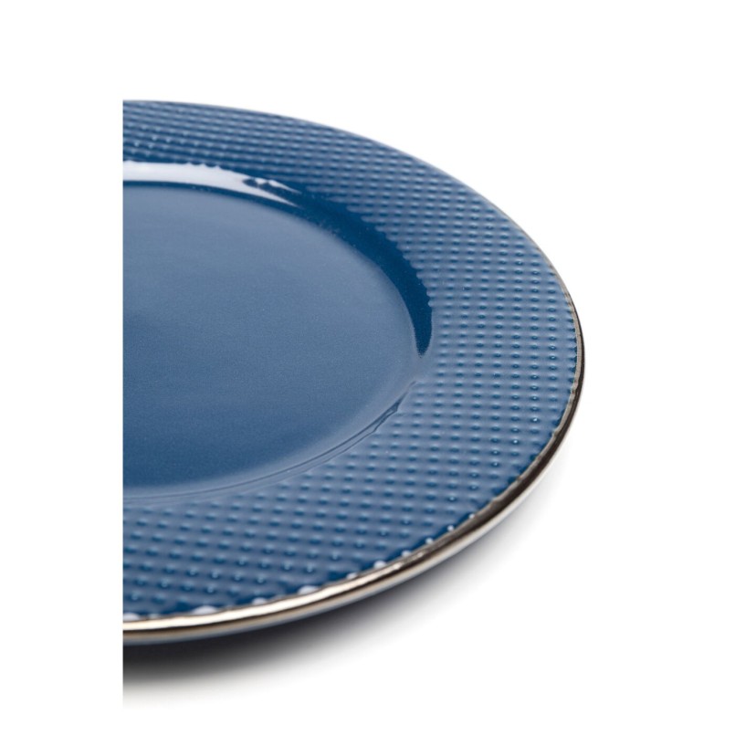 Assiette Muse bleu Ø27cm