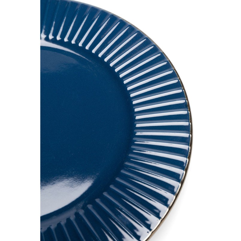 Assiette Muse bleu Ø27cm