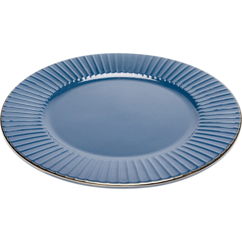 Assiette Muse bleu Ø27cm
