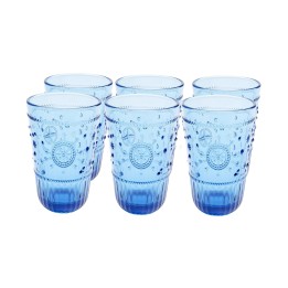 High blue water glasses - Greece - Kare Design