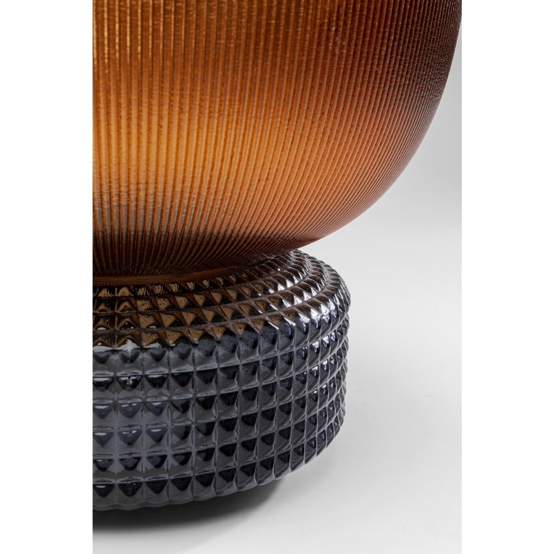 Vase Marvelous Duo ambre gris 22cm