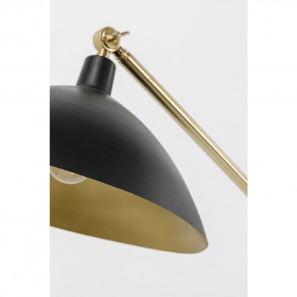 Vloerlamp Desert 132cm goud en zwart Kare Design