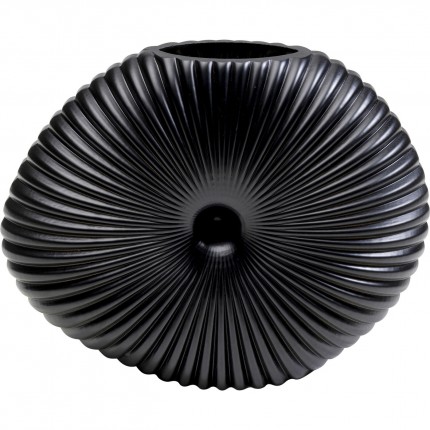 Vase Merida black 26cm Kare Design