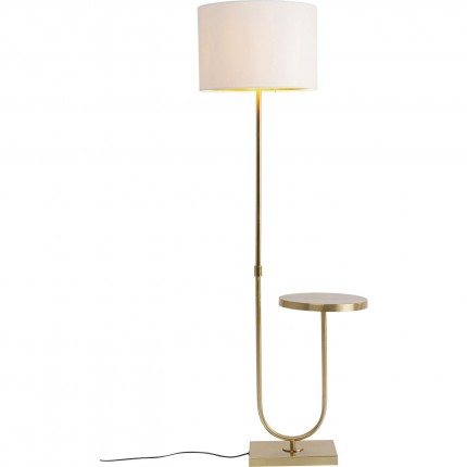Vloerlamp Posso 155cm goud Kare Design