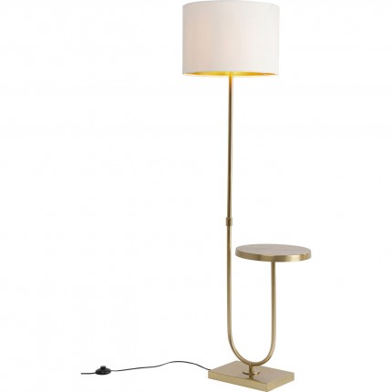Vloerlamp Posso 155cm goud Kare Design
