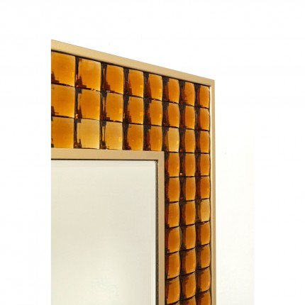 Spiegel Crystals goud 80x100cm Kare Design
