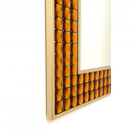 Spiegel Crystals goud 80x100cm Kare Design