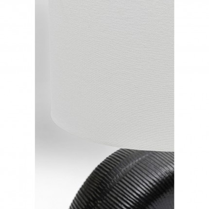 Tafellamp Tube 52cm zwart en wit Kare Design