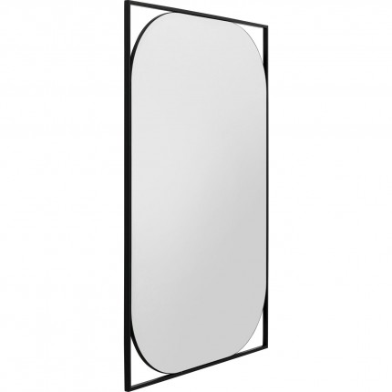 Wall Mirror Bonita black 109x71cm Kare Design
