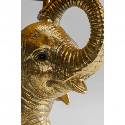 Table Lamp elephant gold Kare Design