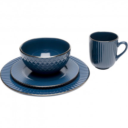 Mug Muse blue (4/Set) Kare Design