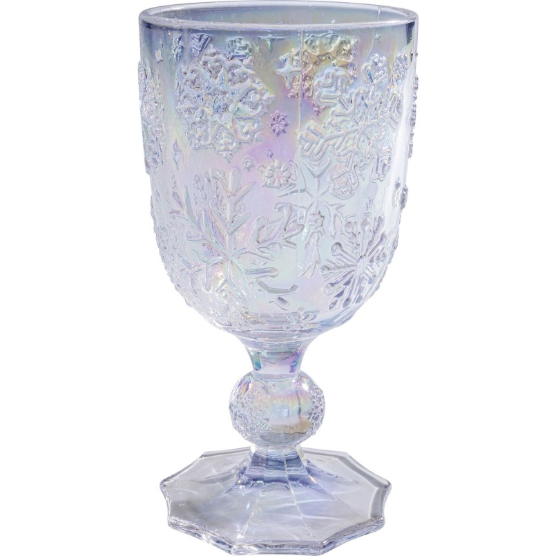Verre à vin Ice Flowers colore