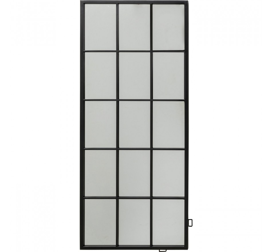 Miroir Finestra noir 140x60cm Kare Design