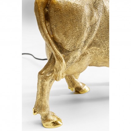 Table Lamp gold cow Kare Design