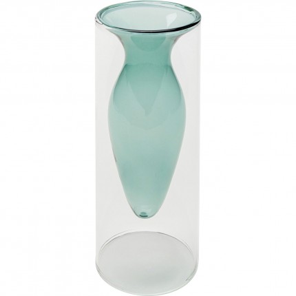Vase Amore blue 20cm Kare Design