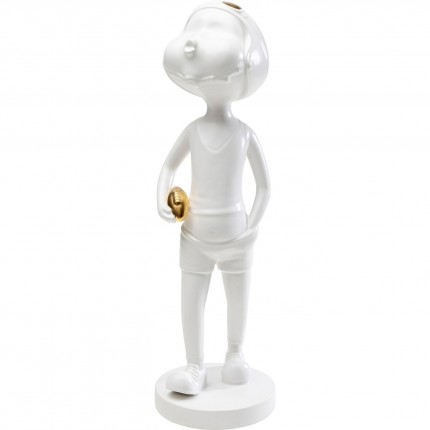 Deco white boy gold ball Kare Design