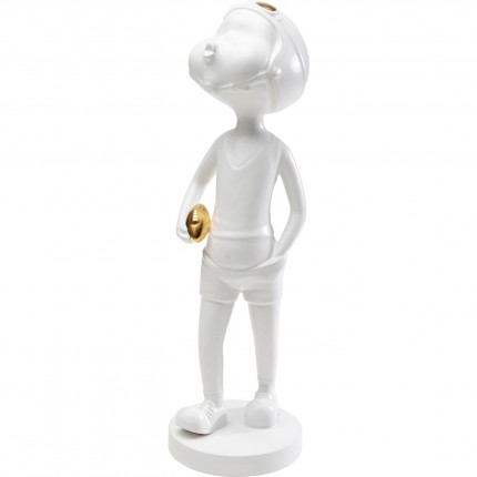 Deco white boy gold ball Kare Design