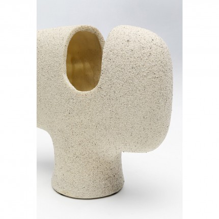 Vase Muse beige 25cm Kare Design