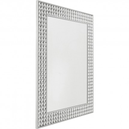 Spiegel Crystals zilver 100x80cm Kare Design