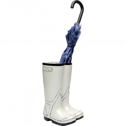 Umbrella Stand white boots Kare Design