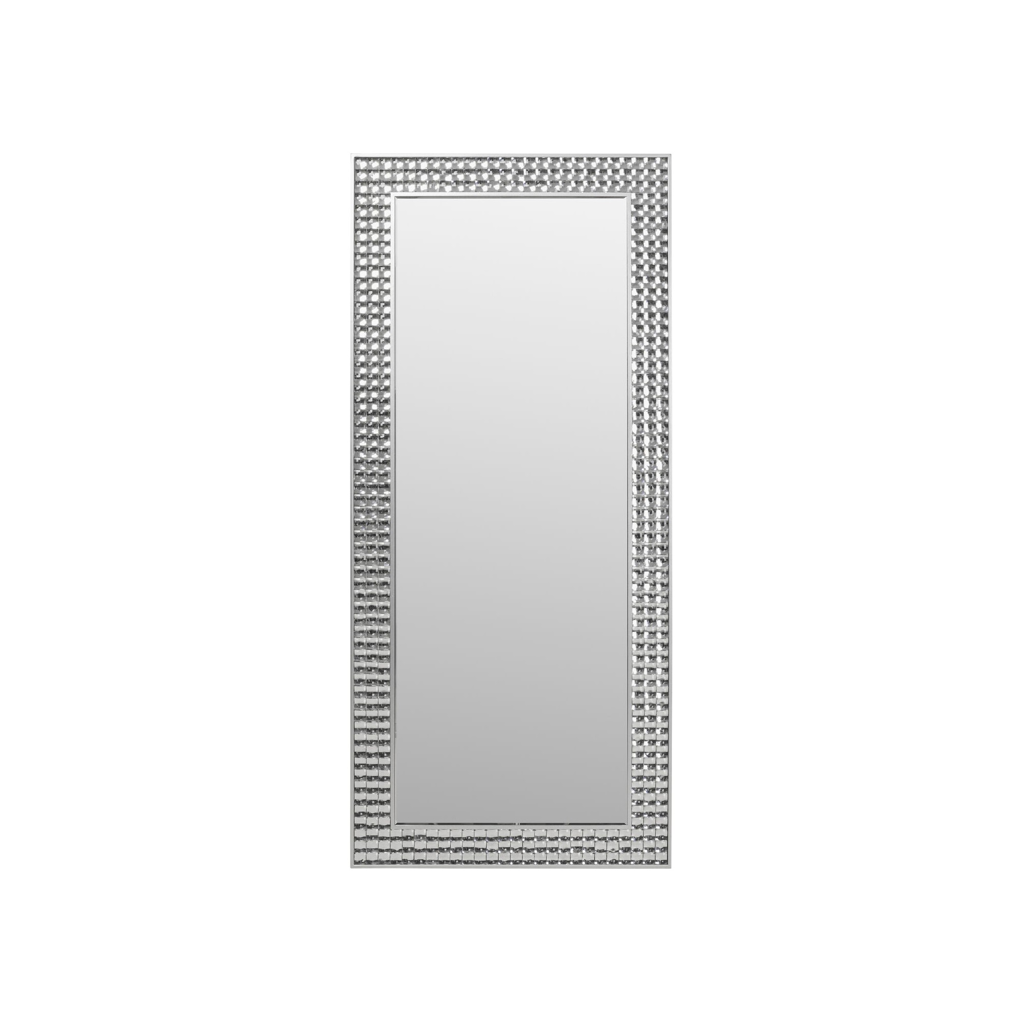 Miroir mural Crystals argenté 80x180cm