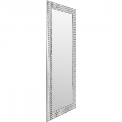 Wall Mirror Crystals silver 180x80cm Kare Design