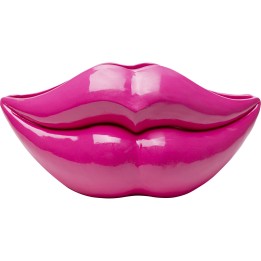 Vase décoratif Lips fuchsia 28cm
