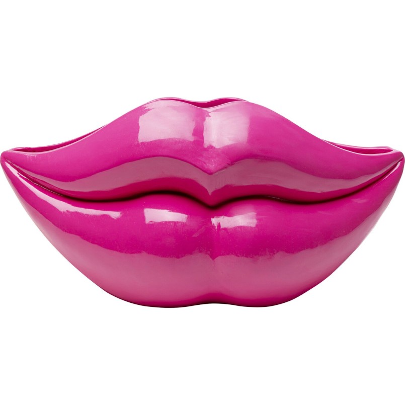 Vase décoratif Lips fuchsia 28cm