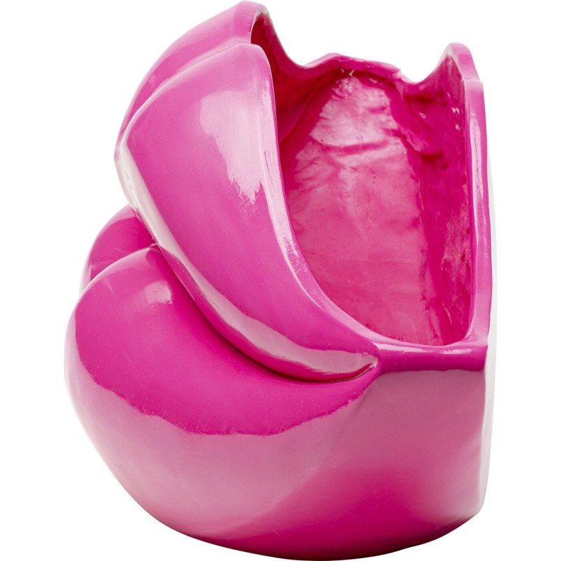 Vase décoratif Lips fuchsia 28cm