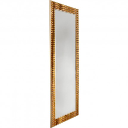 Wall Mirror Crystals gold 180x80cm Kare Design