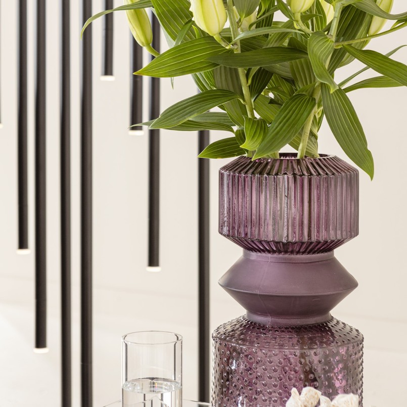 Retro vaas in fushcia glas - Marvelous Duo - Kare Design