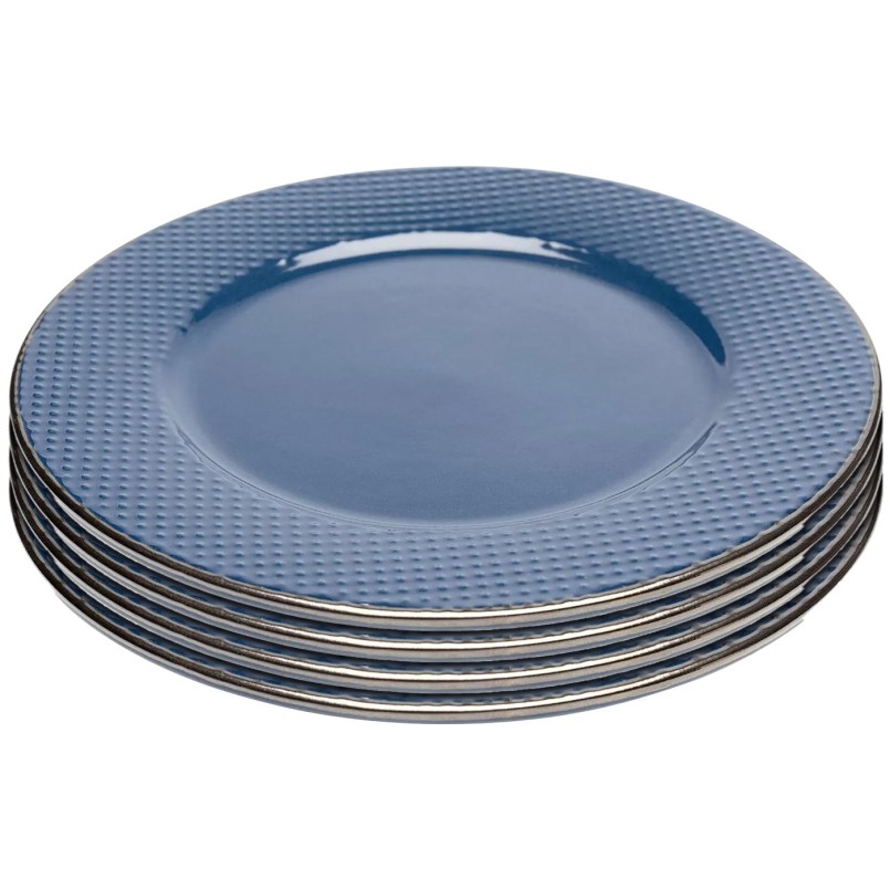 Assiettes en céramique bleue - Muse - Kare Design