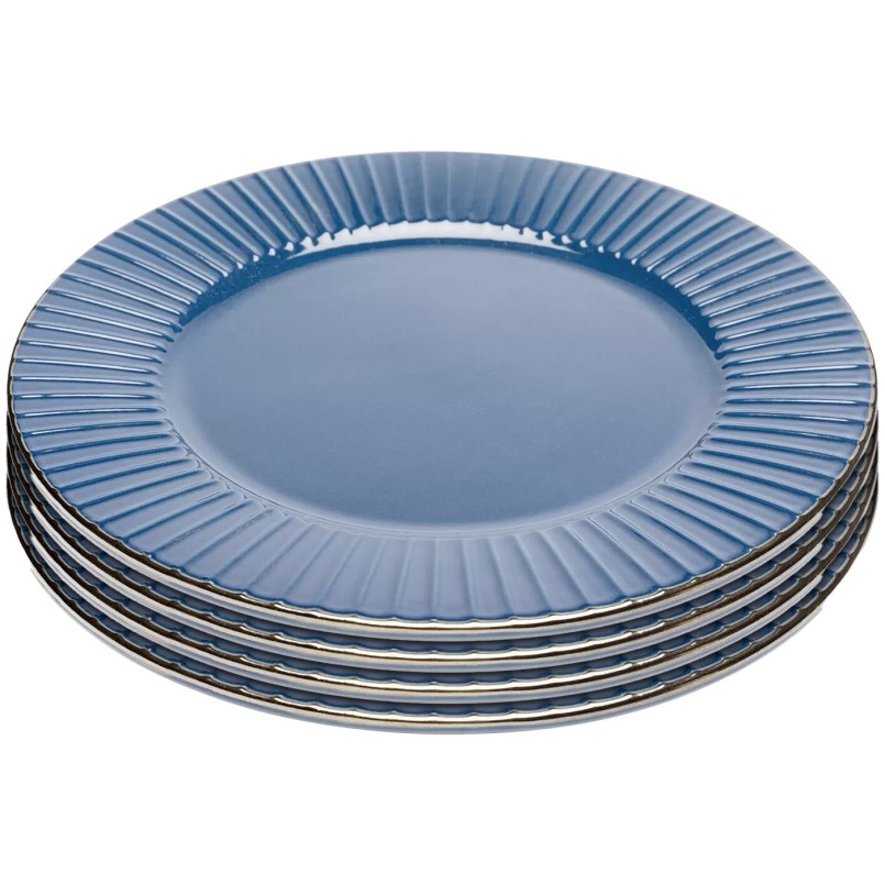 Blue ceramic plates -Muse -Kare Design
